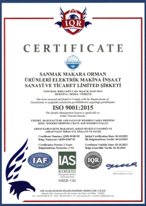 ISO 9001:2015 Belgesi